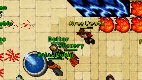 Deltar on screen