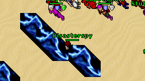 Disasterspy on screen
