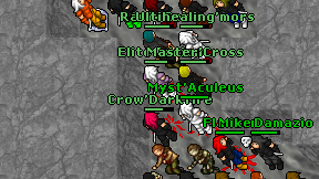 Crow'Darkfire on screen