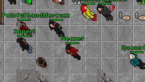 Necxer on screen