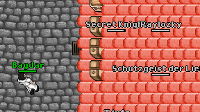 Secret Knight on screen