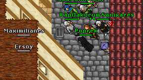 Poprek on screen