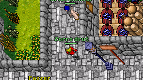 Zorro drut on screen