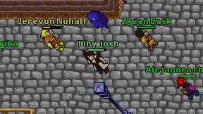 Tiny josh on screen