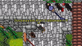 Issamaysin Alah Dabommsinit on screen