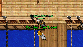 Blade Moran on screen