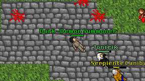 Dark-Demon Summoner on screen