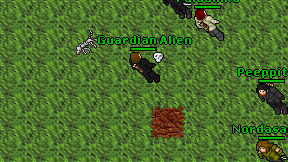 Guardian Alien on screen