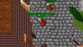 Flame'Mastter on screen
