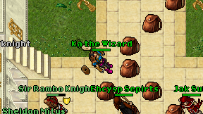 Ka the Wizard on screen