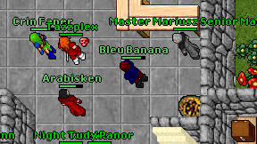 Bleu Banana on screen