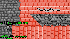 Warrior Pevon on screen