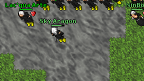 Sky Aragon on screen