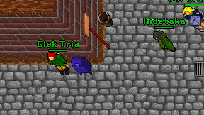 Glek Tria on screen