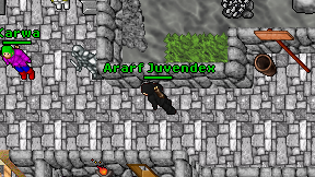 Ararf Juvendex on screen