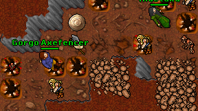 Gorgo Axefencer on screen