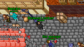 Demon Lurker on screen
