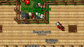 Roly Pool on screen