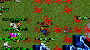 Lukkan on screen