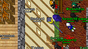 Ondast on screen