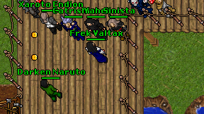 Darken Naruto on screen