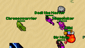 Chronoswarrior on screen
