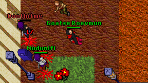 Goatse Roevmun on screen