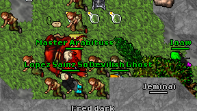 Master Arabituss on screen