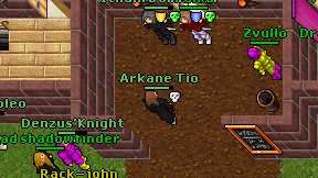Arkane Tio on screen