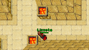 Lizzeta on screen