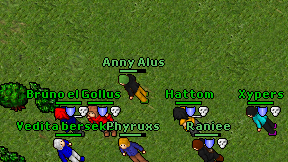 Anny Alus on screen