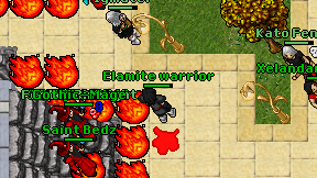 Elamite warrior on screen