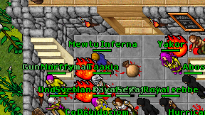Mewtu Inferna on screen
