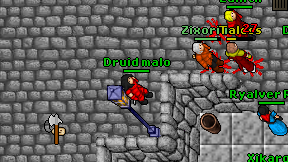 Druid malo on screen