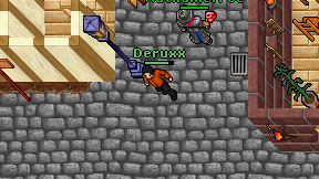 Deruxx on screen