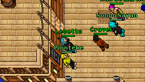 Lebetto on screen