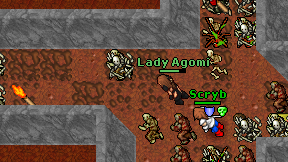 Lady Agomi on screen