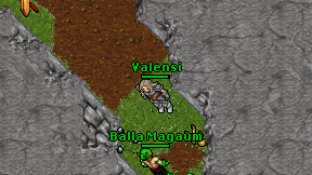 Valensi on screen