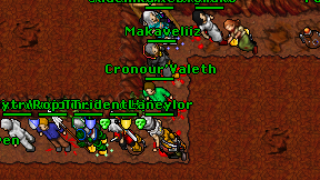 Cronour'Valeth on screen