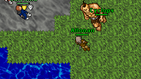 Allonan on screen
