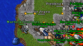 Sir Zryex on screen
