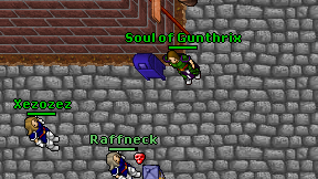 Soul of Gunthrix on screen
