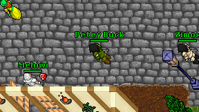Petey Buck on screen