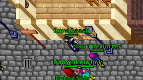 Lord Azash on screen