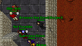 Kronos the Devil Reject on screen