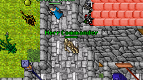 Herr Commander on screen
