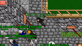 Wolf Of Desimate on screen
