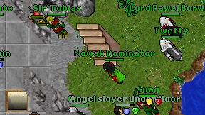 Nowak Dominator on screen