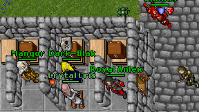 Dark-Blak on screen
