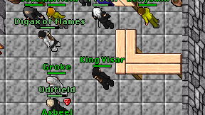 King Visar on screen